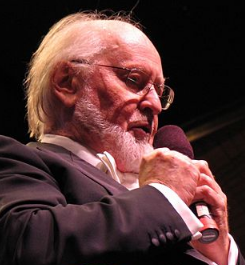 creative commons photo of composer John Williams - see photo credits, in a web page related to music research, music technology and the YMusic search engine