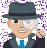 Moteur de recherche musical YMusic, image - design ayant la musique pour thème